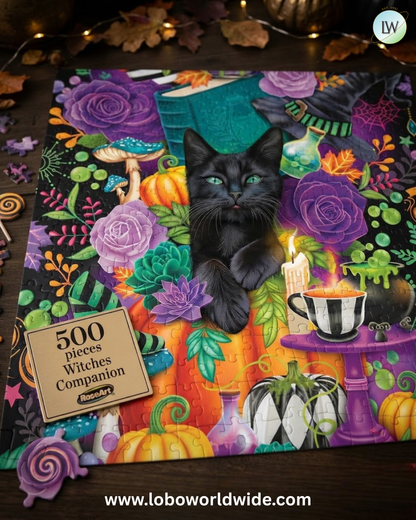 RoseArt Witches Companion 500pc Jigsaw Puzzle