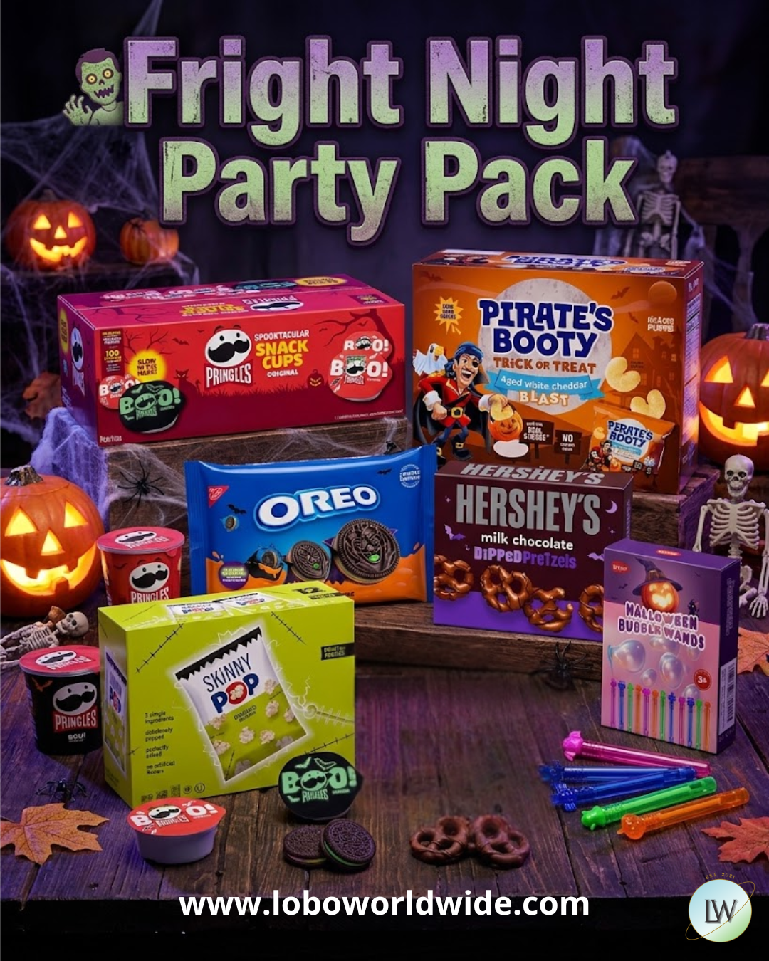 🧟Fright Night Party Pack, 25.04 oz.