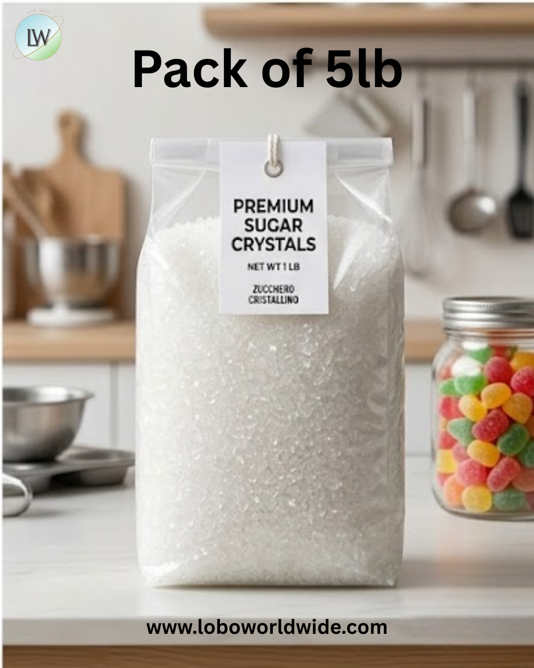 Sanding Sugar White