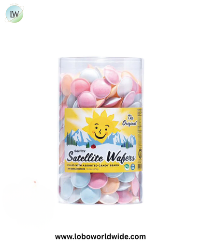 Satellite Wafers Candy - 6ct Tubs