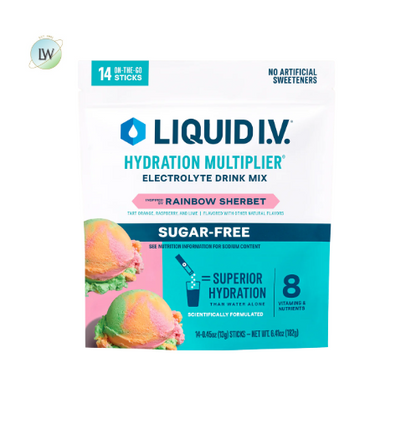 Liquid I.V Hydration Multiplier® Sugar-Free - 3 Pouches(Various flavors)