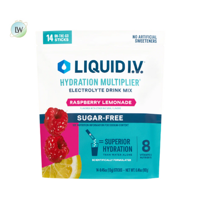 Liquid I.V Hydration Multiplier® Sugar-Free - 3 Pouches(Various flavors)