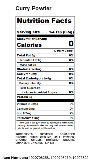 Regal Curry Powder (Various Sizes)