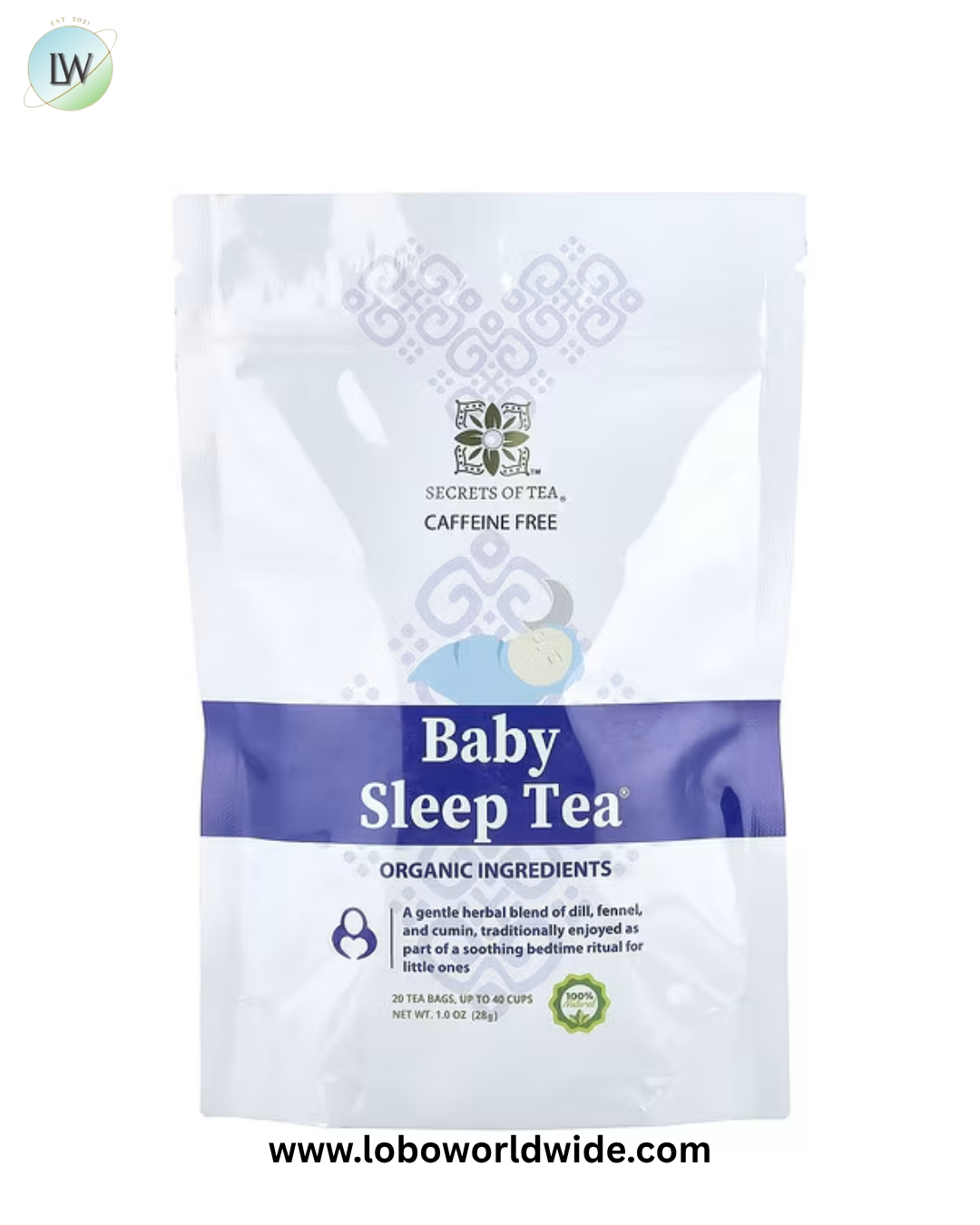 Secrets of Tea, Sleep™ Tea, Caffeine Free, 20 Tea Bags, 1.4 oz (40 g)