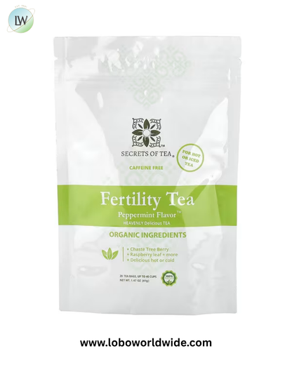 Secrets of Tea, Organic GetFertility Magic™ Tea, Heavenly Sweet, Caffeine Free, 20 Tea Bags, 1.41 oz (40 g)