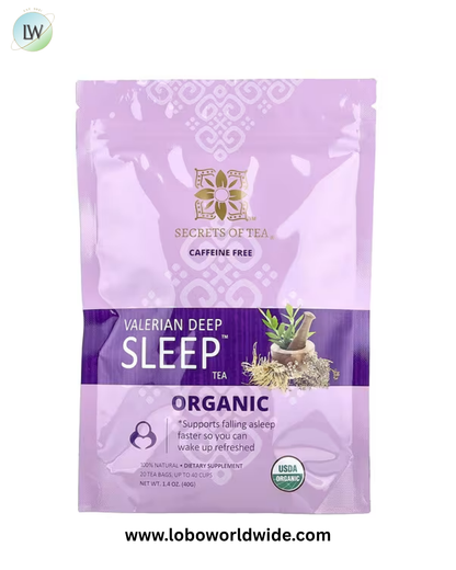 Secrets of Tea, Sleep™ Tea, Caffeine Free, 20 Tea Bags, 1.4 oz (40 g)
