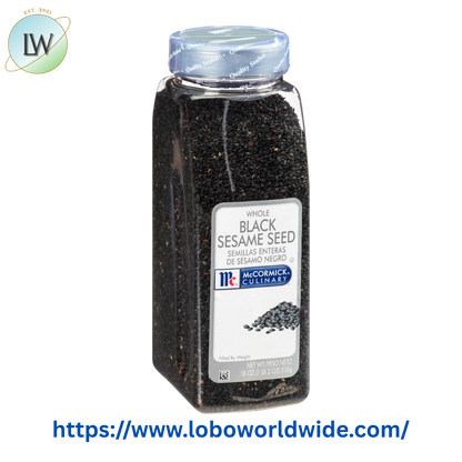 McCormick Culinary Black Sesame Seeds 18 oz