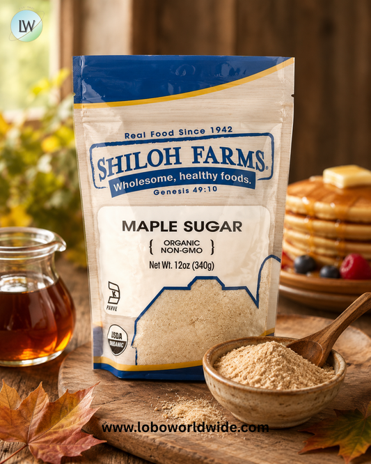 Shiloh Farms, Organic Maple Sugar, 12 oz (340 g)