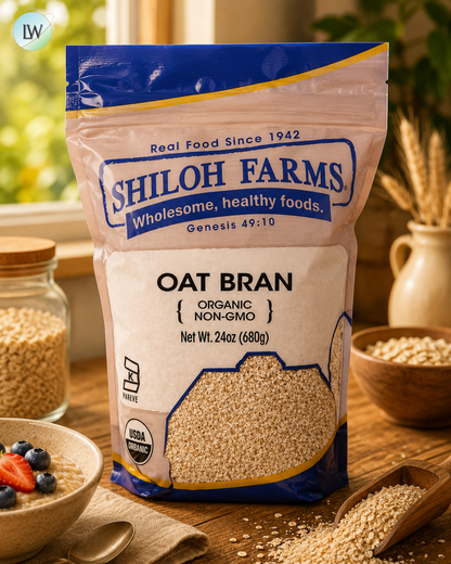 Shiloh Farms, Organic Oat Bran, 24 oz (680 g)
