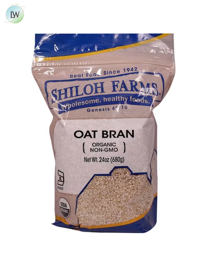 Shiloh Farms, Organic Oat Bran, 24 oz (680 g)