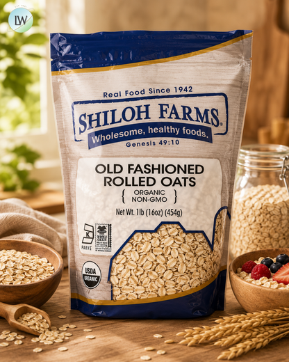 Shiloh Farms, Organic Old Fashioned Rolled Oats, 16 oz (454 g)