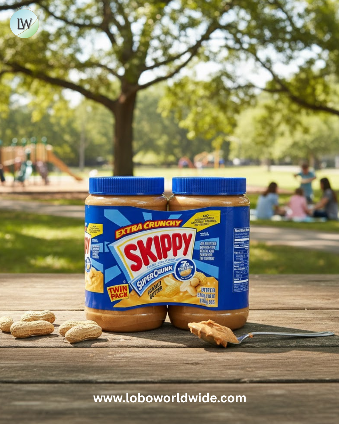 Skippy Super Chunk Peanut Butter, 48 oz., 2 pk.