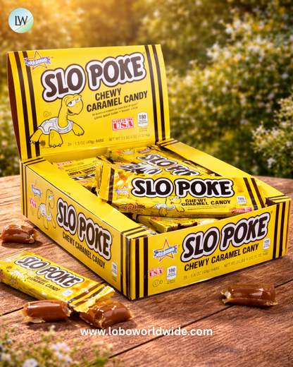 Slo Poke Caramel Candy 24 Pack