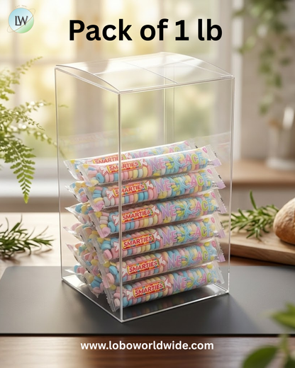 Smarties Candy Necklaces Wrapped