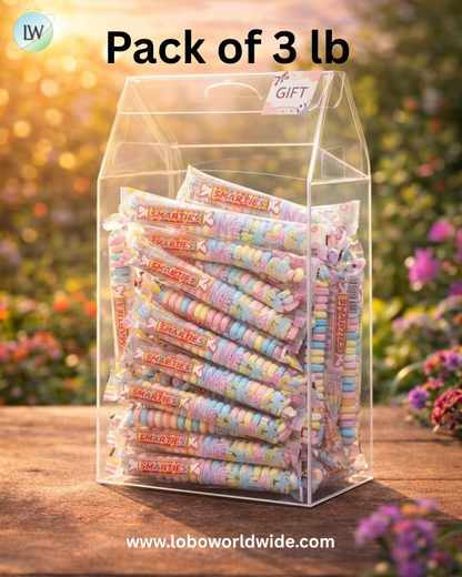 Smarties Candy Necklaces Wrapped