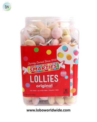 Smarties Double Lollies 200 Piece
