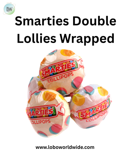 Smarties Double Lollies Wrapped