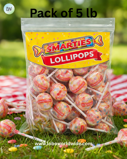 Smarties Double Lollies Wrapped