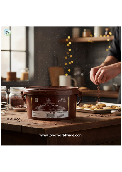 Cacao Barry Grue de Cacao Nibs 2.2 lb.