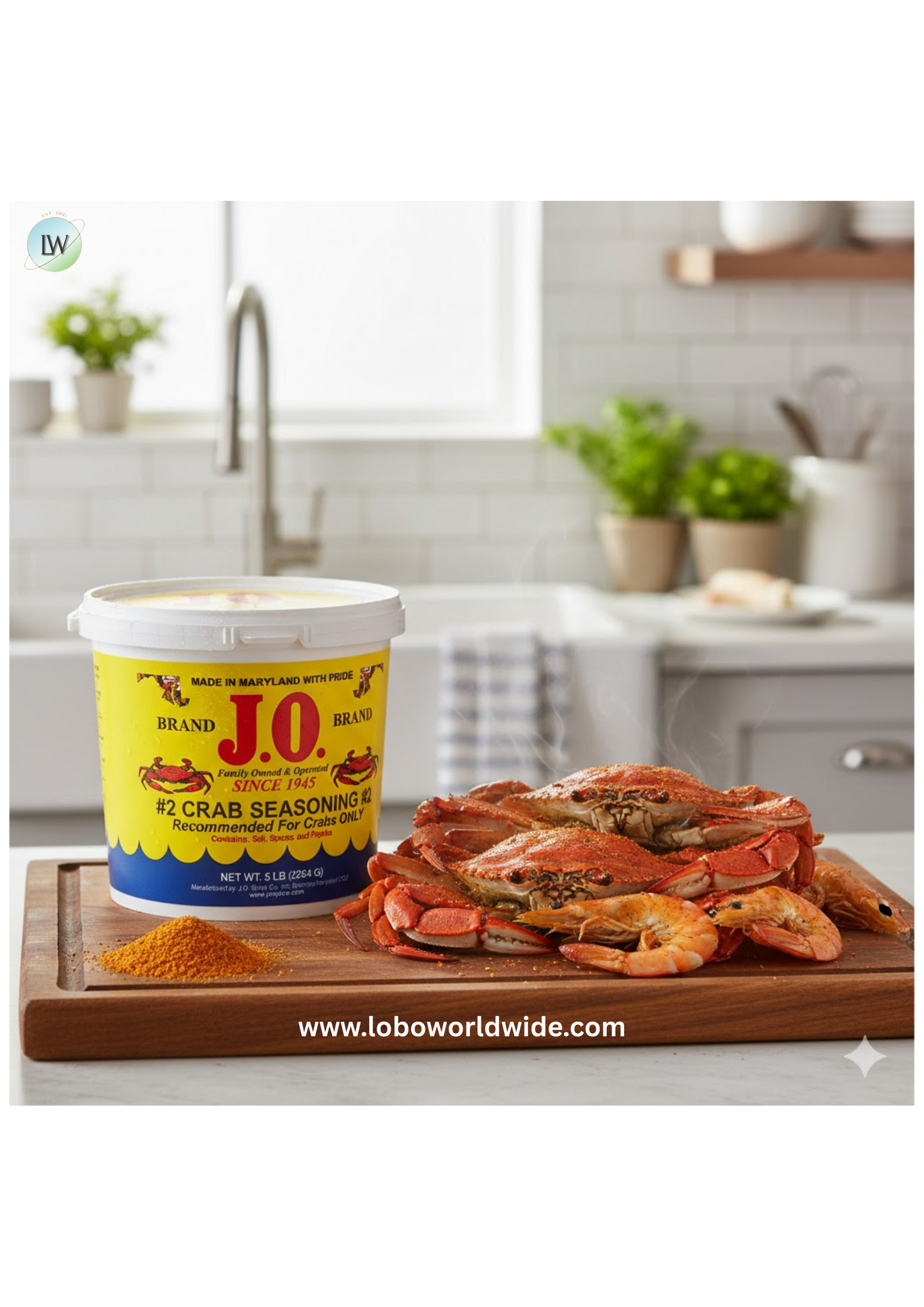 J.O. No. 2 Crab Seasoning
