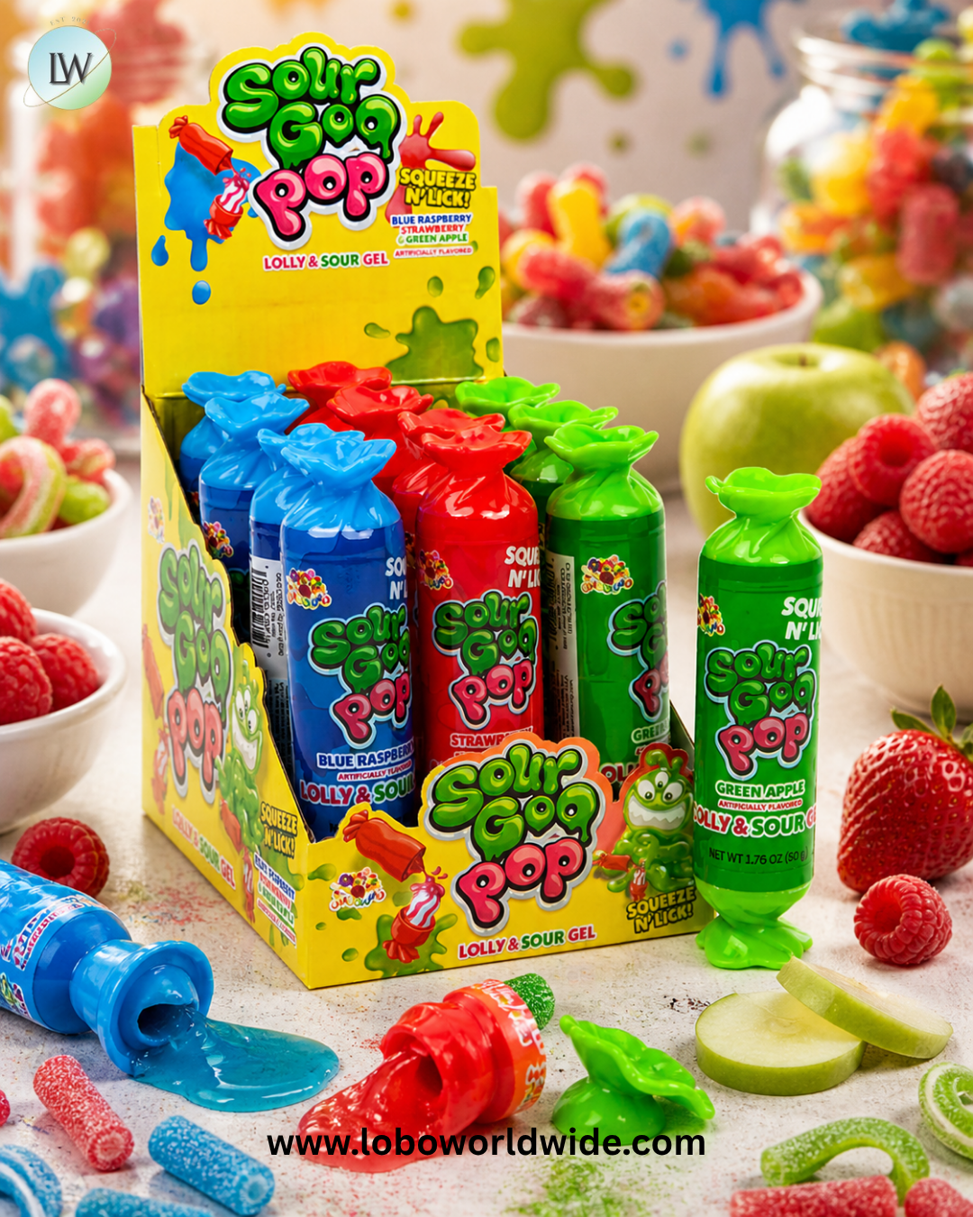 Sour Goo Pop - 12ct