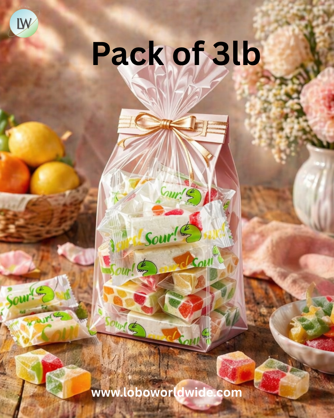 Sour JuJu Nougat Candy