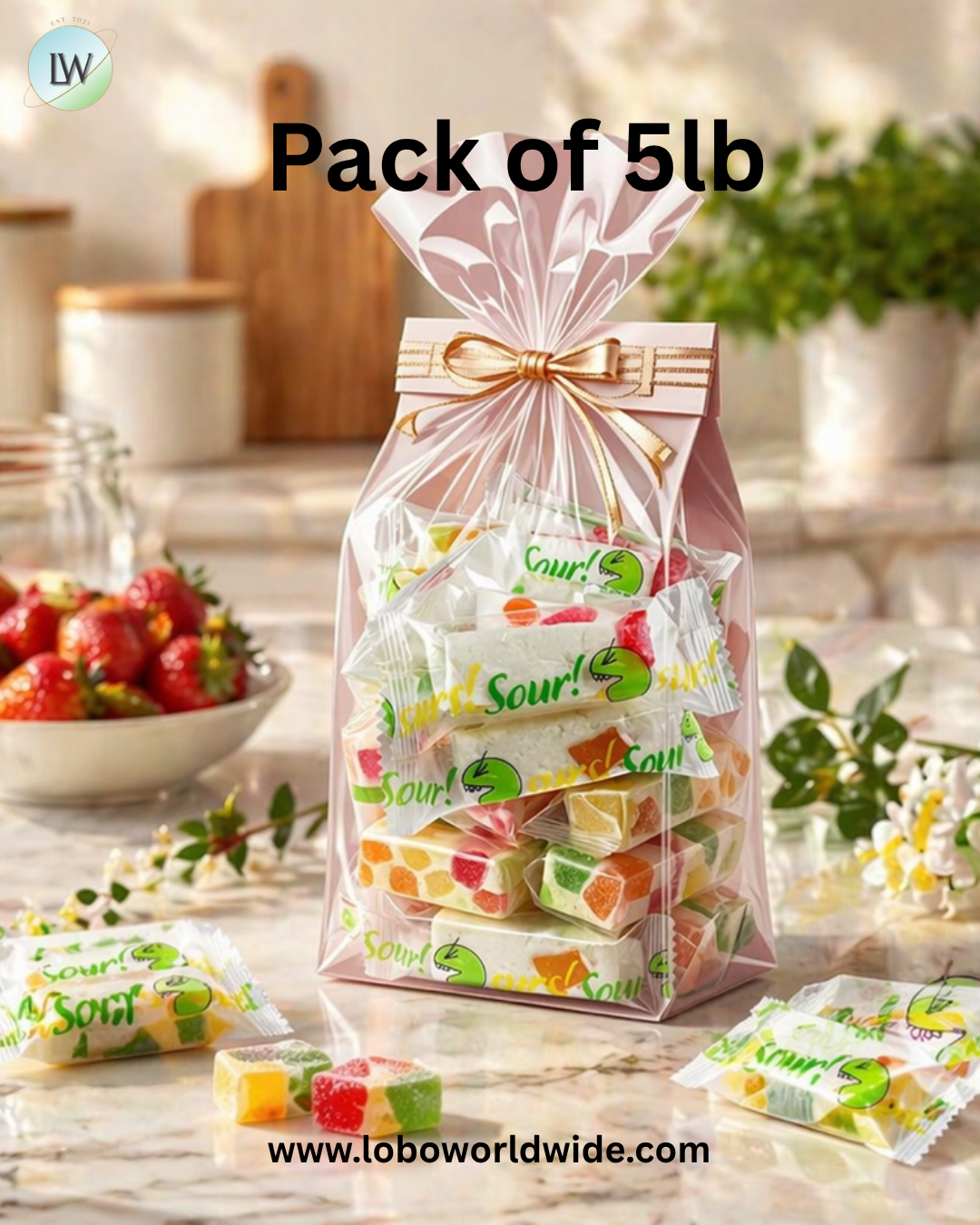 Sour JuJu Nougat Candy