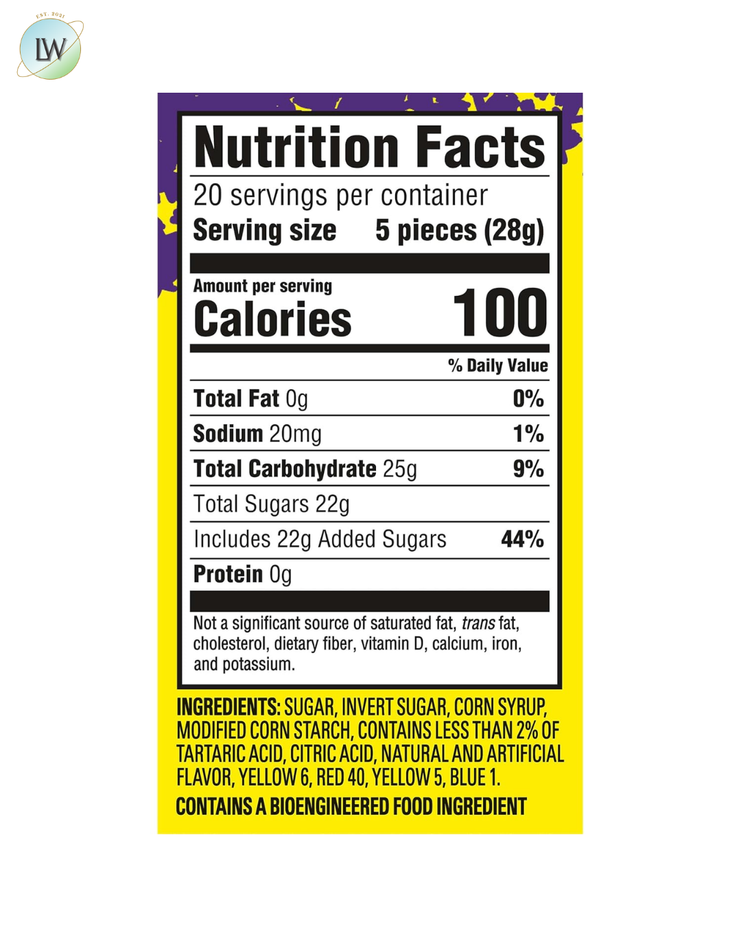 Sour Patch Kids Big Kids Halloween Gummies, 0.19 oz, 100 ct.