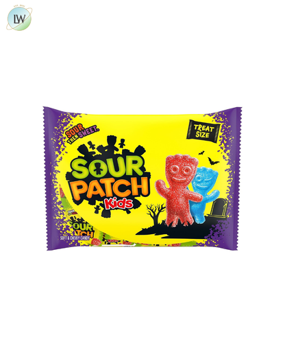 Sour Patch Kids Gummy Halloween Candy, 0.44 oz, 22 ct.