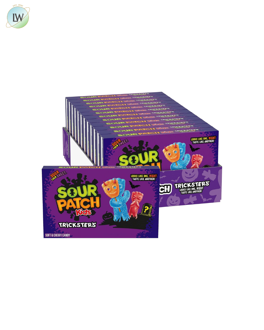 Sour Patch Kids Tricksters Halloween Gummies, 3.52 oz, 12 pk.