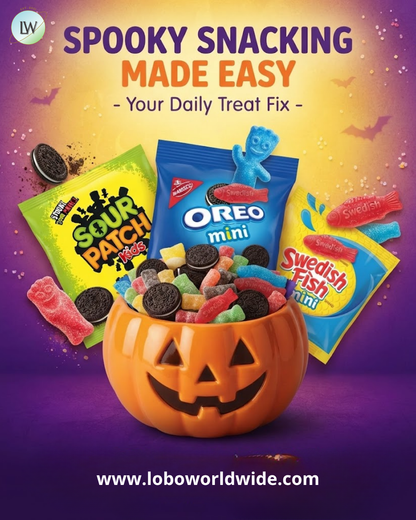 Sour Patch Kids, Swedish Fish Candy & Oreo Cookies Variety Pack, 60 ct.