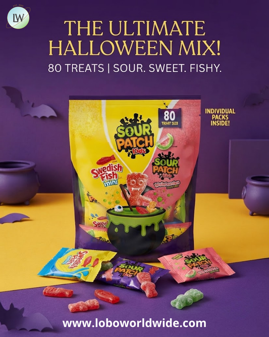 Sour Patch Kids, Swedish Fish Variety Pack, 36.33 oz. (80 Pieces)