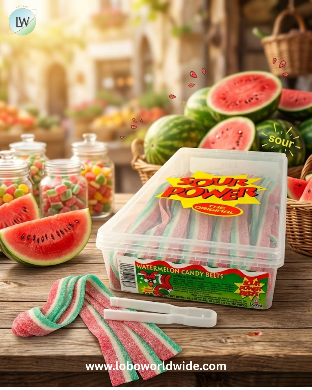 Sour Power Belts Tubs