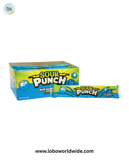 Sour Punch Straws - 24ct
