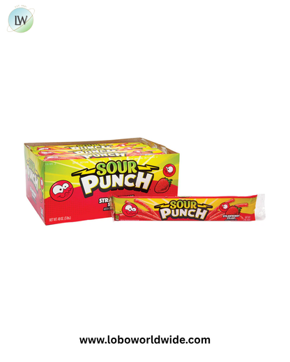 Sour Punch Straws - 24ct