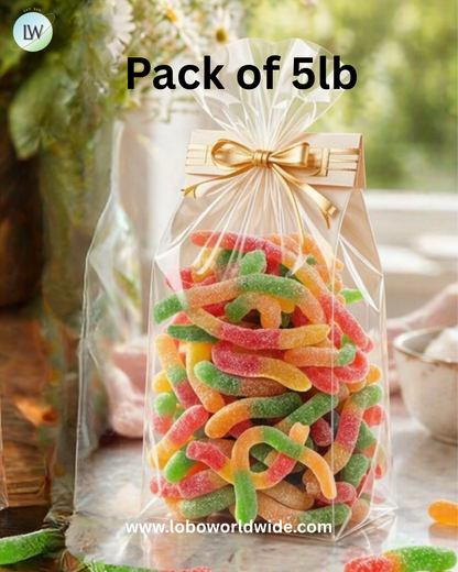 Sour Gummy Worms - Kervan