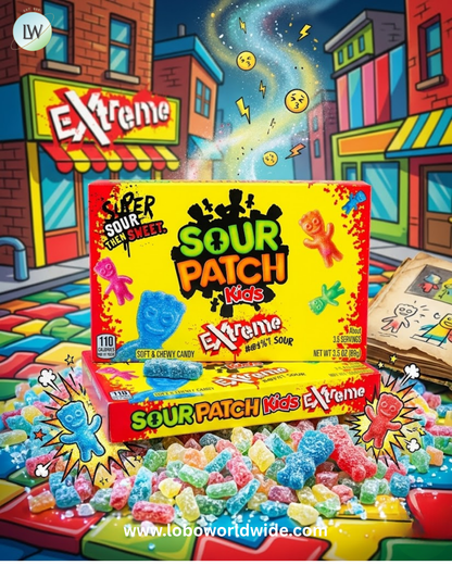 Sour Patch Kids Extreme Theater Box 12 Pack
