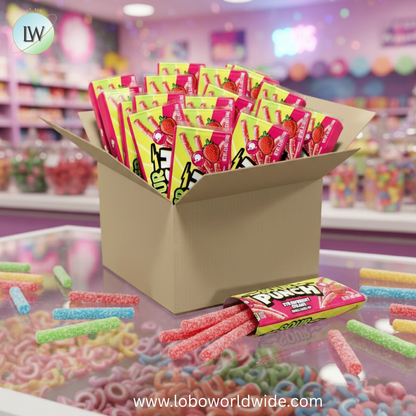 Sour Punch Strawberry Straws, 4.5oz Tray