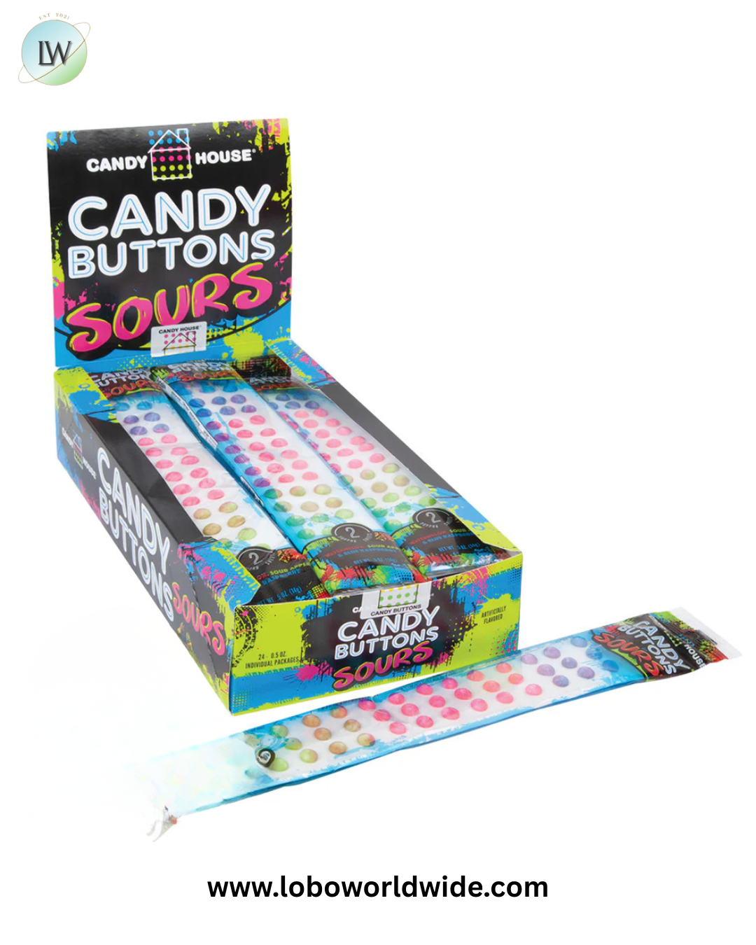 Candy Buttons - 24ct
