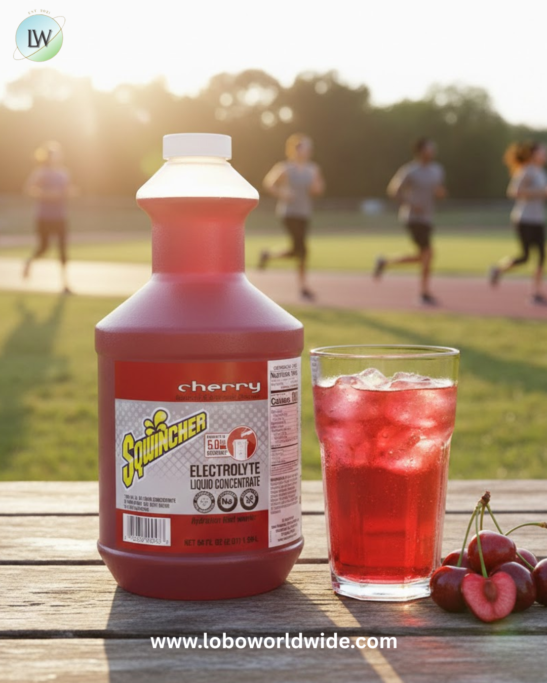 Sports Drink Liquid Concentrate 64 oz., Cherry