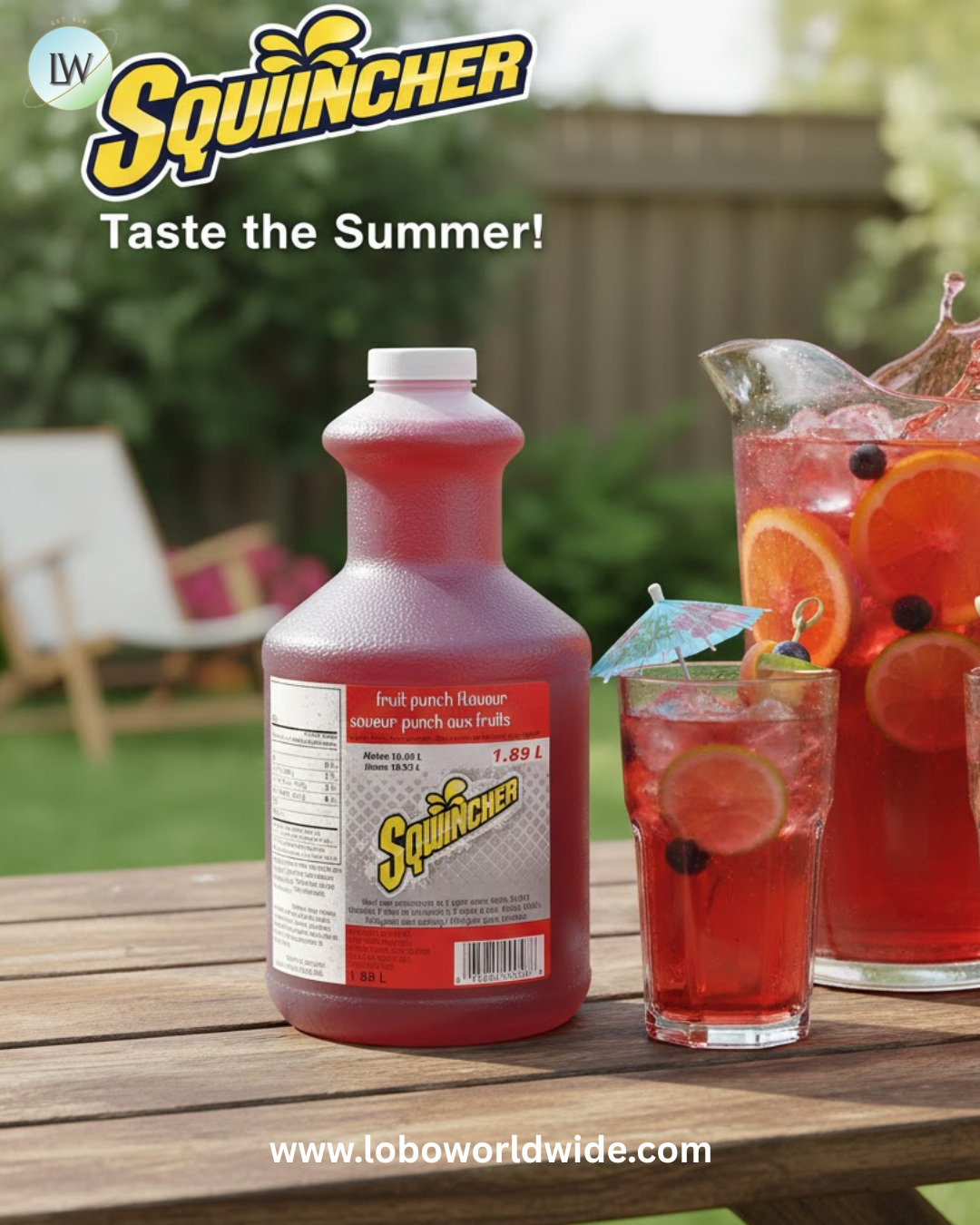Sports Drink Liquid Concentrate 64 oz., Fruit Punch
