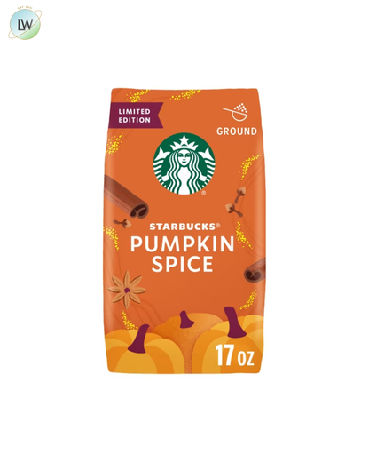 Starbucks Flavored Ground Coffee, Pumpkin Spice, 17 oz.