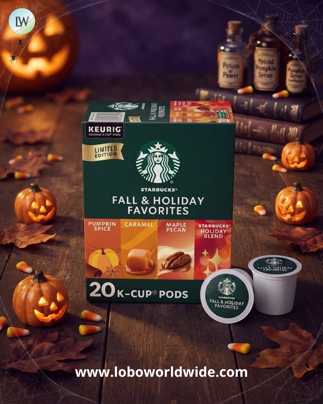 Starbucks Keurig Coffee Pods, Limited Edition K-Cup Pods, 20 ct.