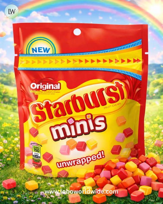 Starburst Minis Stand up Pouch (Pack of 6)