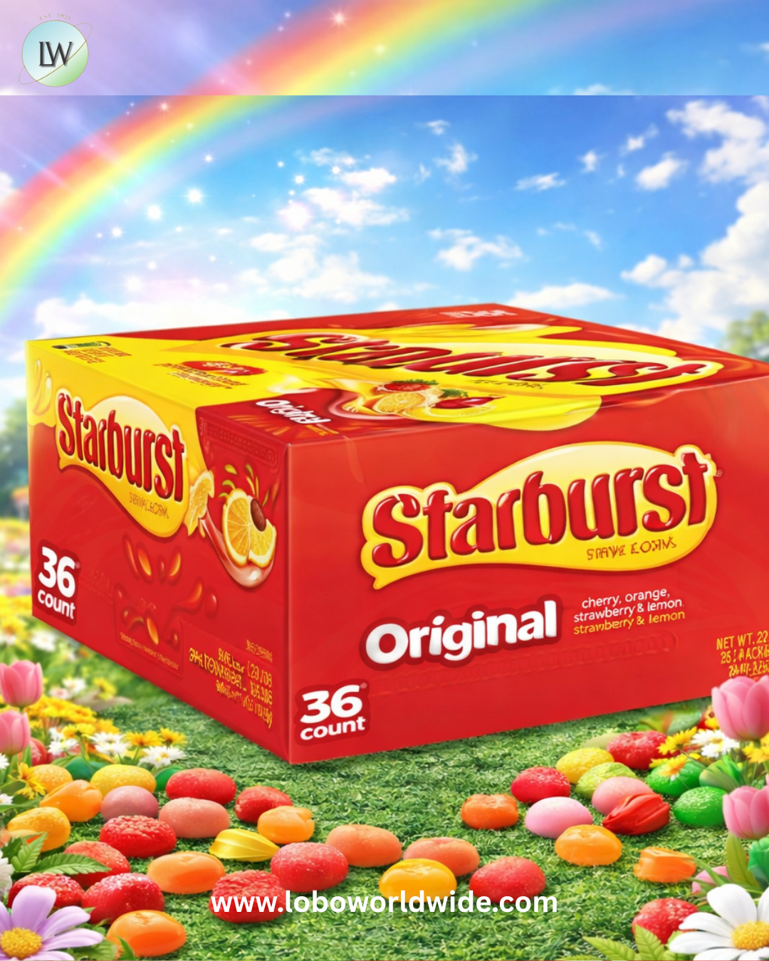 Starburst Original Singles, 36-Count
