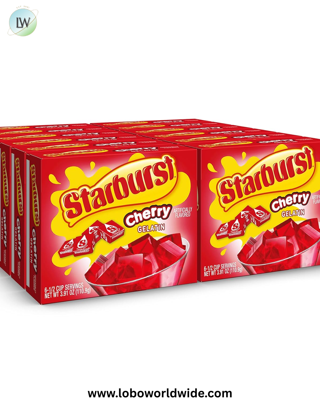 Starburst Gelatin – 3.93 Ounce Box