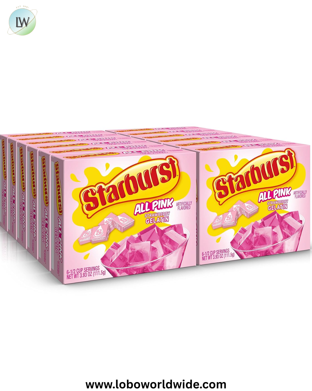 Starburst Gelatin – 3.93 Ounce Box