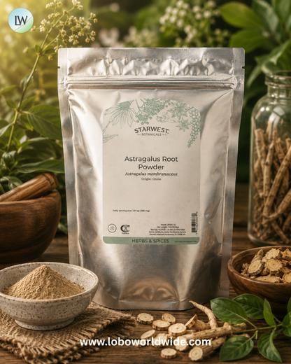 Starwest Botanicals, Astragalus Root Powder, 1 lb (453.6 g)