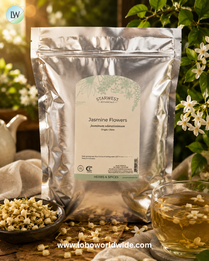 Starwest Botanicals, Jasmine Flowers, 1 lb (453.6 g)