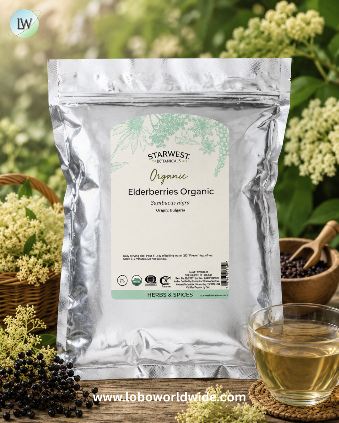 Starwest Botanicals, 1 lb (453.6 g)